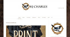 Desktop Screenshot of kjcharleswriter.com